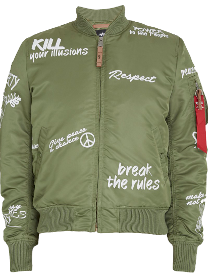 Picture of Alpha Industries Unisex MA-1 Freedom Jacket